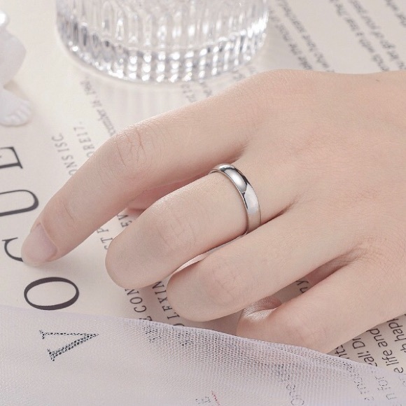 Sterling Silver Wedding Bands - Picture 4 of 7